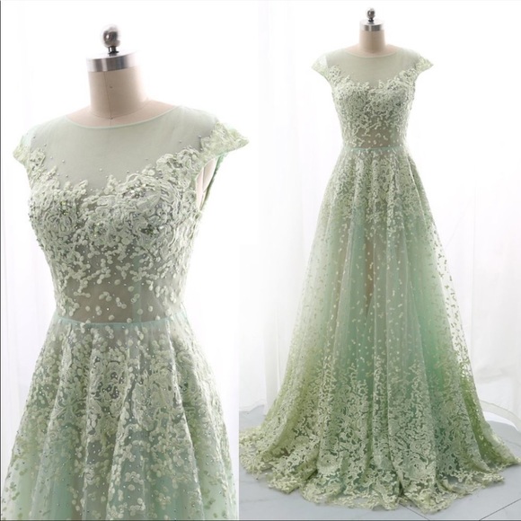 Dresses Sage Green Ball Gown Poshmark